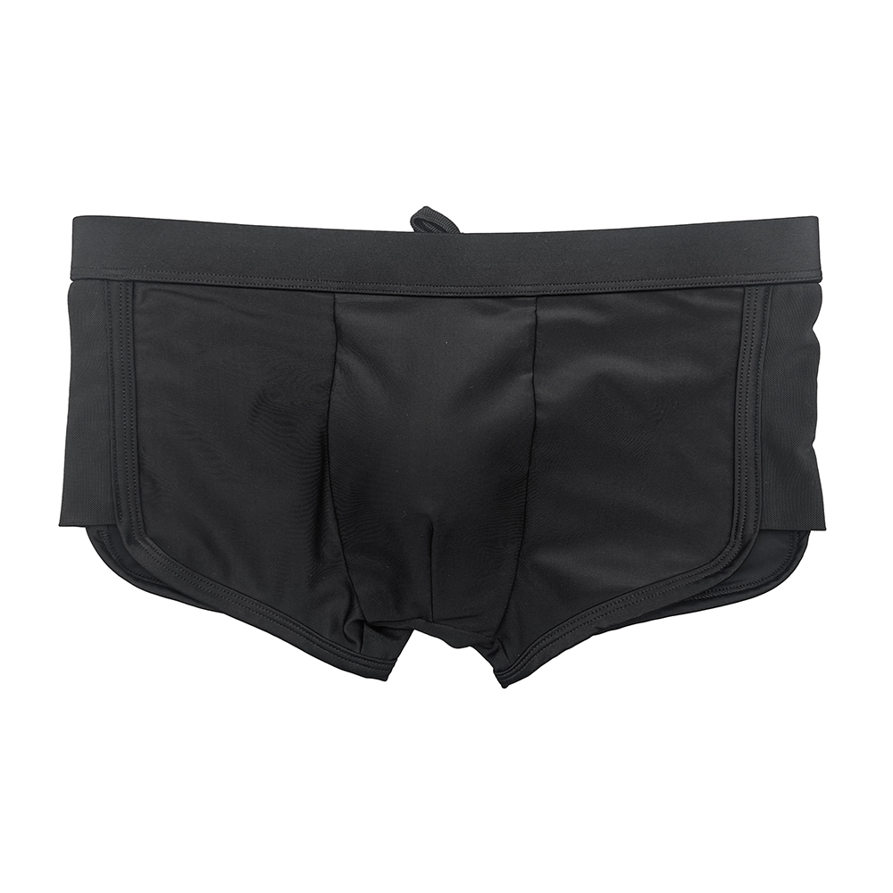 セクシーなメンズ水泳パンツ固体ナイロンプール水着男性サイドメ - Swim Trunk Quick Dry のレビューと価格